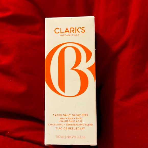 Clark’s 7- Acid Daily Glow Peel 3.3oz - Picture 1 of 5